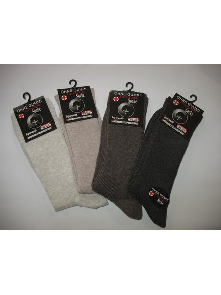 Gesundheitssocken Socken  Baumwolle, Ohne Gummibund und ohne Naht, 8  Paar 39-42