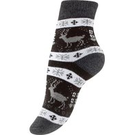Damen Thermo-Socken mit  Winter Motiven 35-38 1 Paar