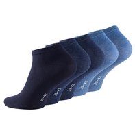 Essentials - Unisex Baumwoll Sneaker Socken 5 Paar...